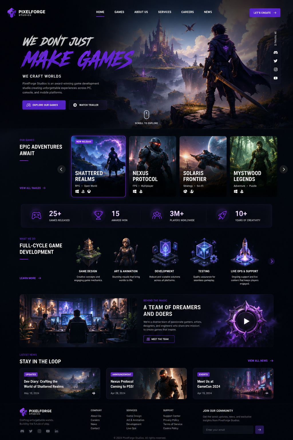 SaaS Landing Page