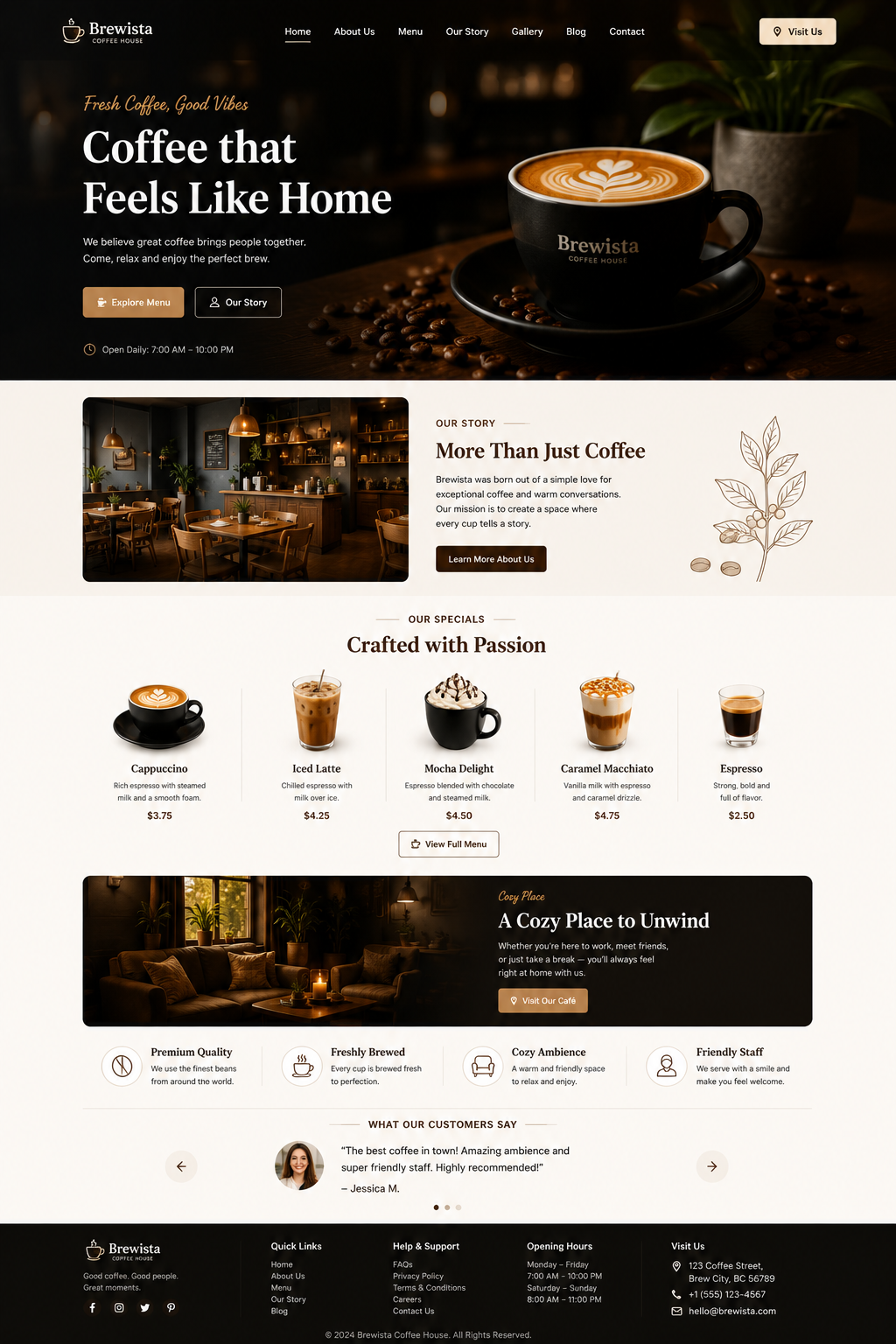 Restaurant Website